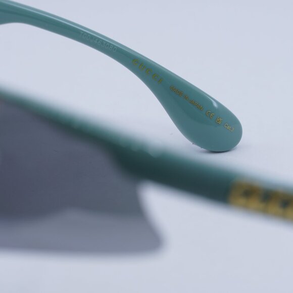 ?️ New Gucci GG1774S 005 Sunglasses - Shiny Mineral Green Frame main image 7
